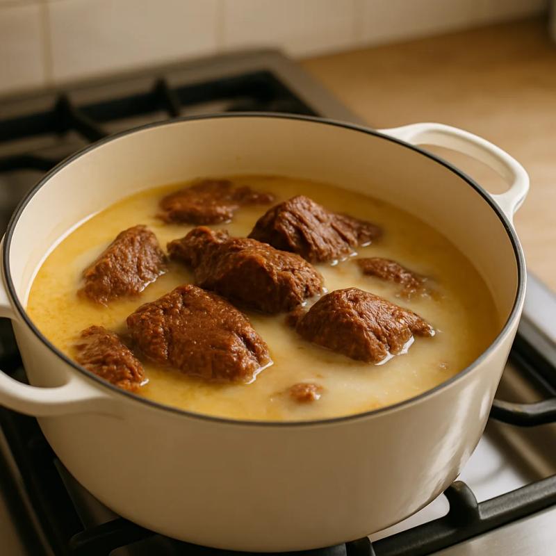 Paso 4 de Birria Curry