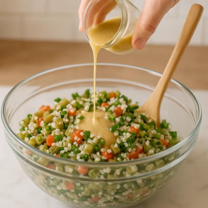 Paso 5 de Tabulé de Nopales