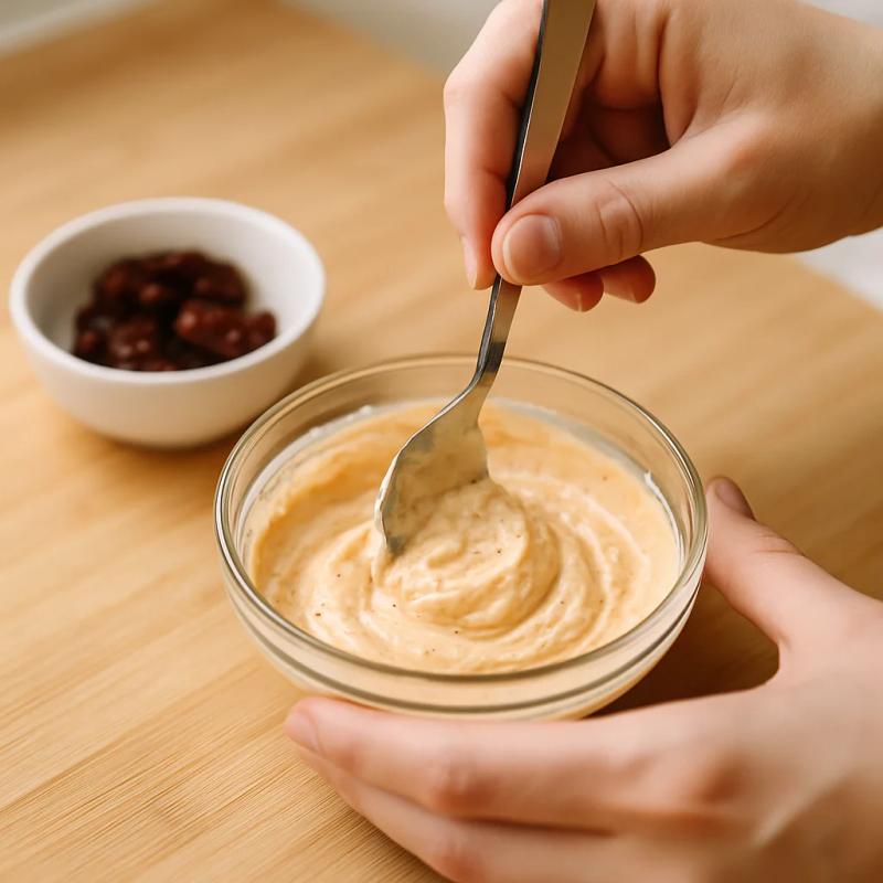 Paso 2 de Bruschetta de Esquites