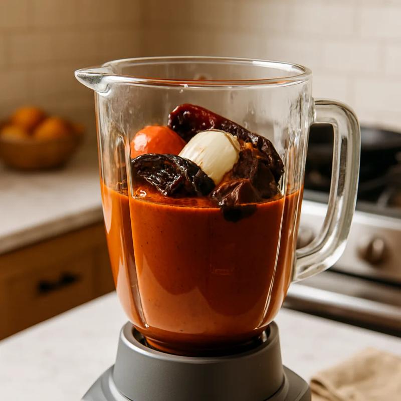 Paso 6 de Tortas de Camarón en Mole