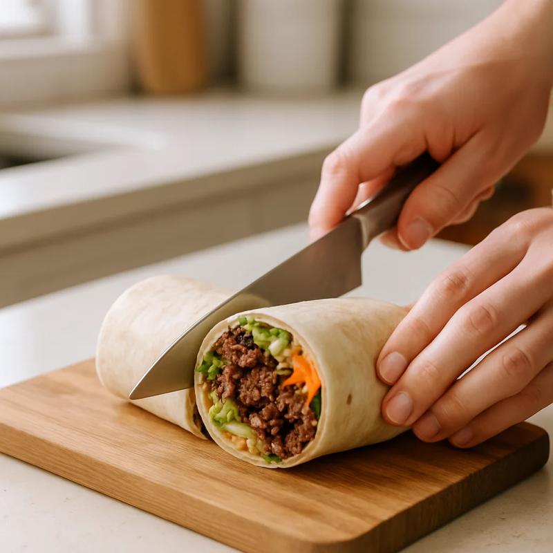 Paso 7 de Burrito Coreano de Bulgogi