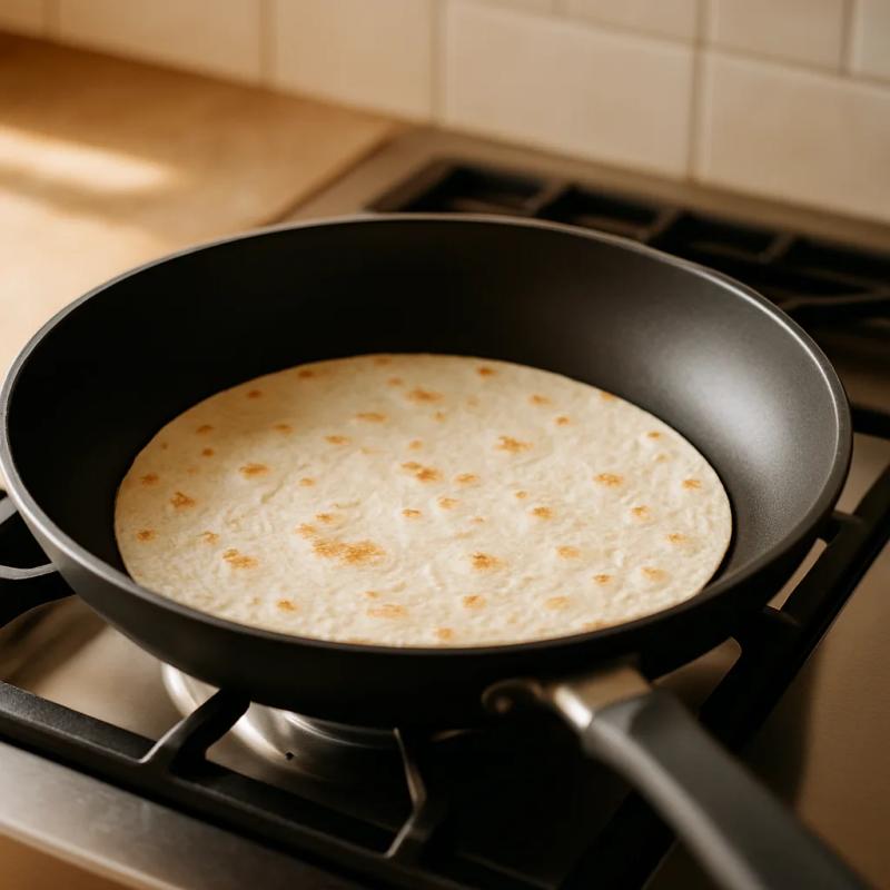 Paso 2 de Quesadilla Coreana con Kimchi