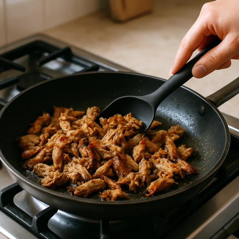 Paso 3 de Banh Mi Mexicano