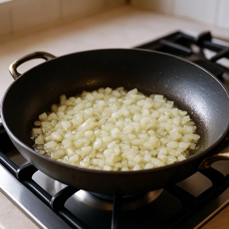Paso 2 de Samosa de Picadillo Mexicano