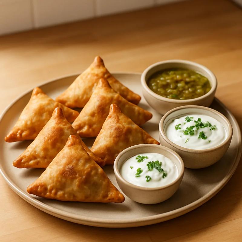 Paso 8 de Samosa de Picadillo Mexicano