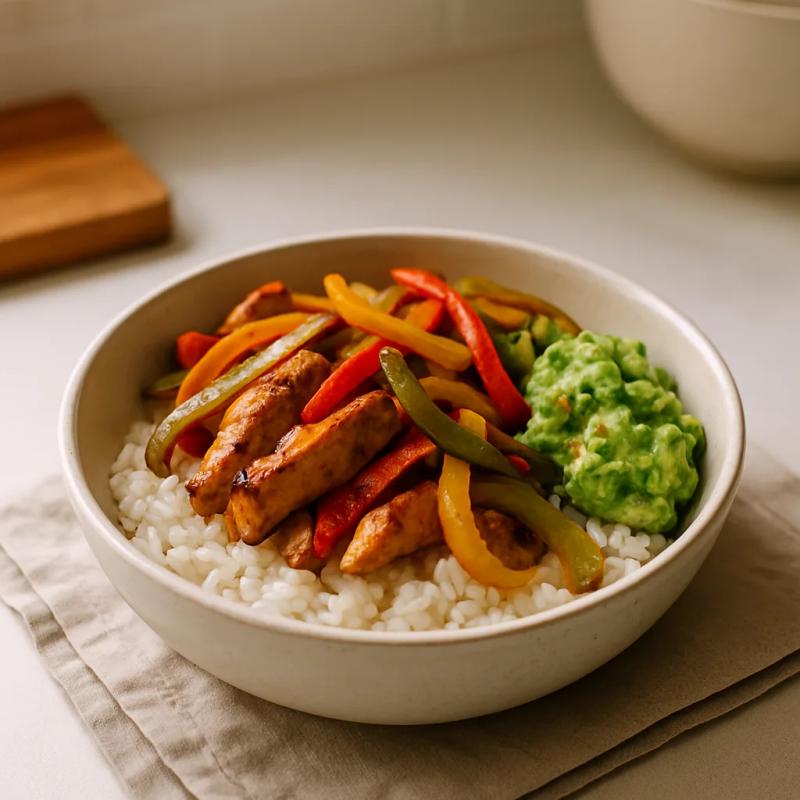 Paso 6 de Fajita Bowl