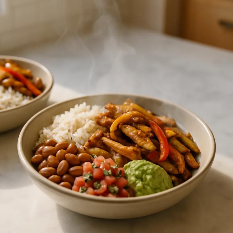 Paso 7 de Fajita Bowl