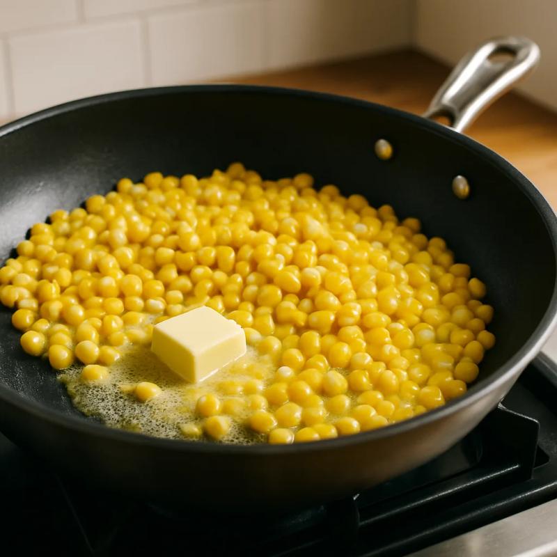 Paso 1 de Elote en Vaso