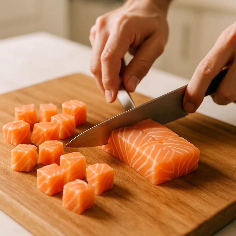 Paso 1 de Ceviche Nikkei Mexicano