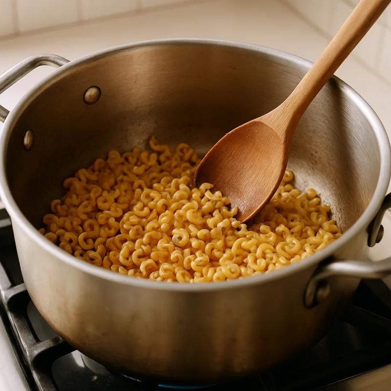 Paso 3 de Sopa de Coditos con Pollo