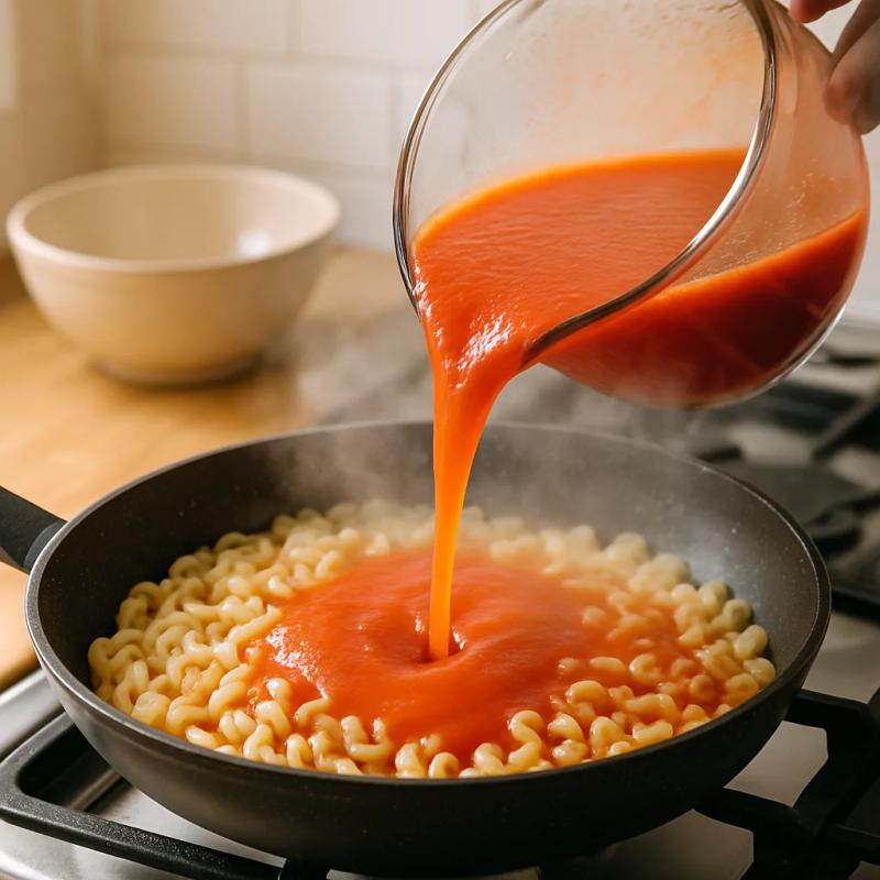 Paso 4 de Sopa de Coditos con Pollo