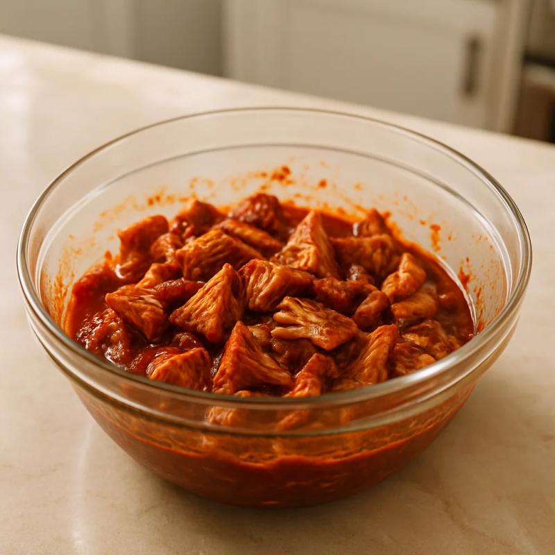 Paso 3 de Tacos de Jackfruit al Pastor