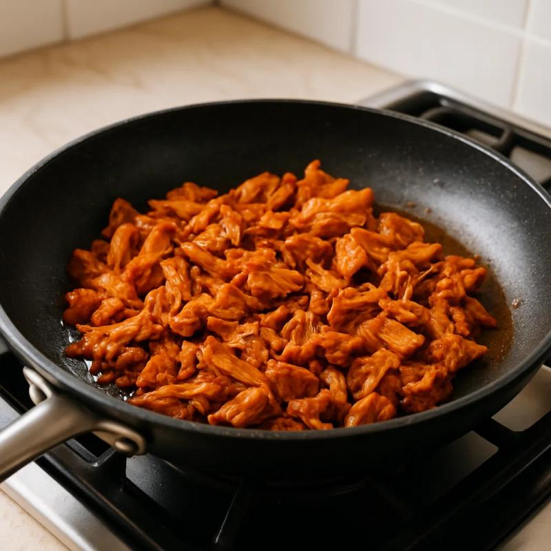 Paso 4 de Tacos de Jackfruit al Pastor