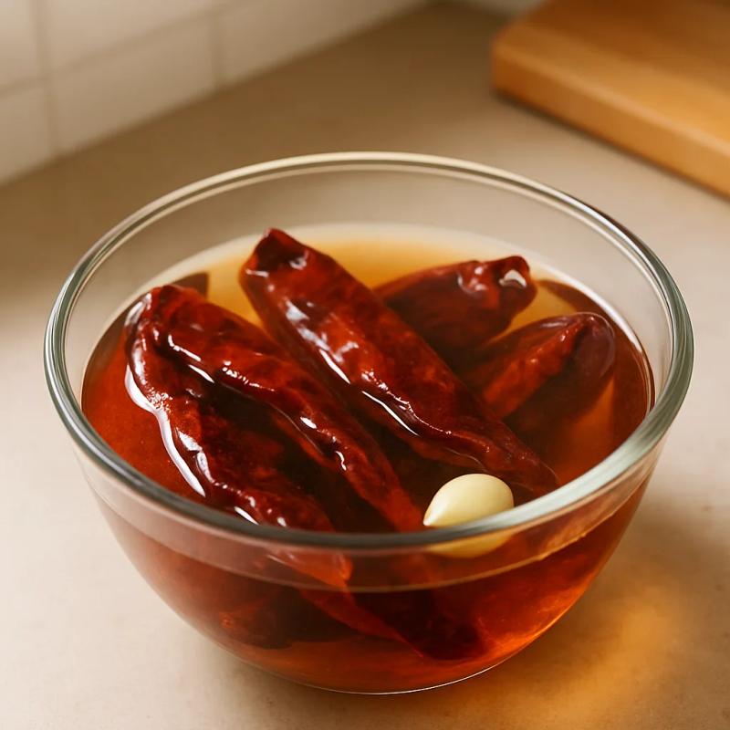 Paso 1 de Gorditas Veganas de Chicharrón de Setas