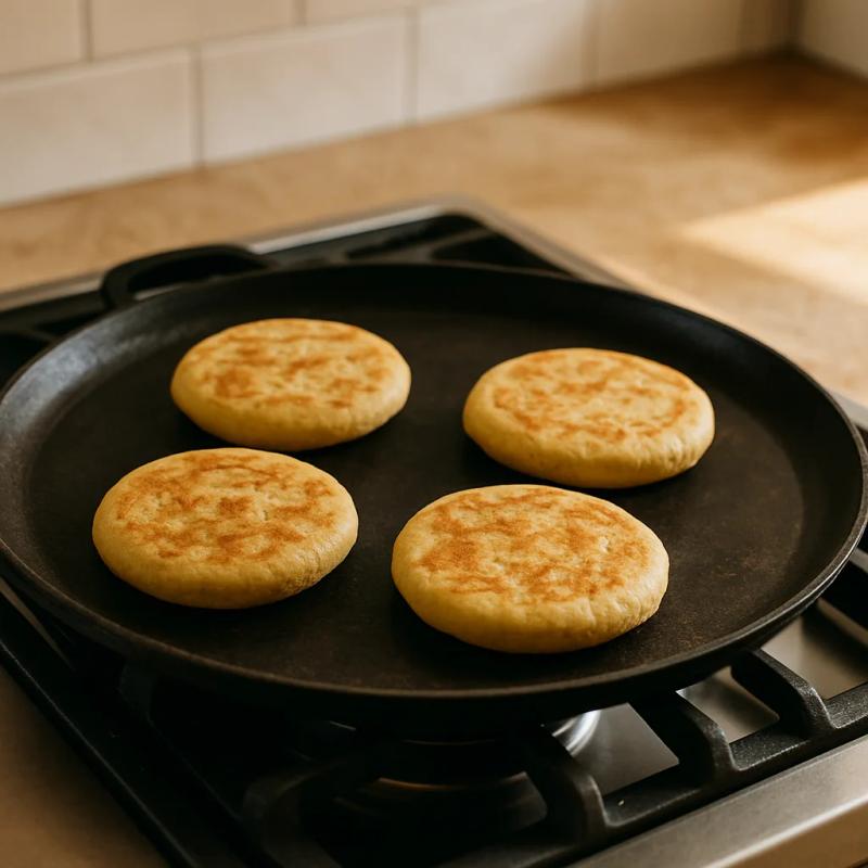 Paso 3 de Gorditas Veganas de Chicharrón de Setas
