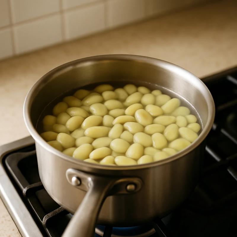 Paso 1 de Tlacoyos Veganos de Haba