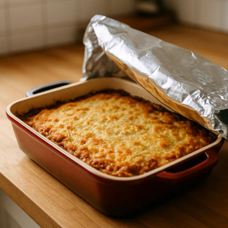 Paso 6 de Pastel Azteca Vegano