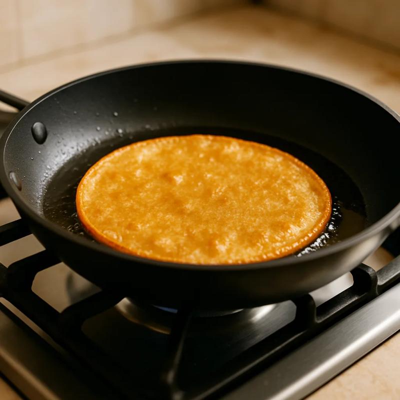 Paso 5 de Huevos Rancheros Veganos con Tofu