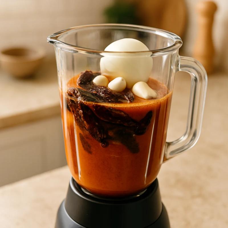 Paso 2 de Menudo Vegano de Setas