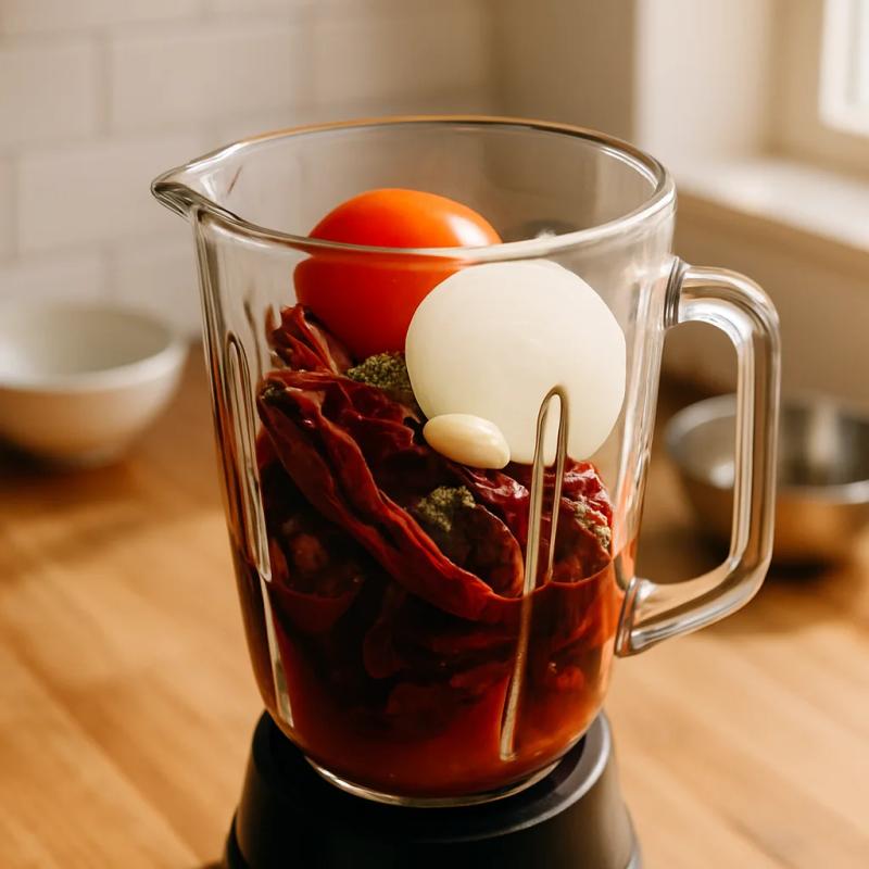 Paso 2 de Birria de Jackfruit