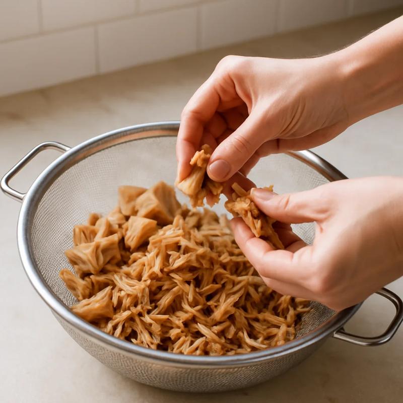 Paso 3 de Birria de Jackfruit