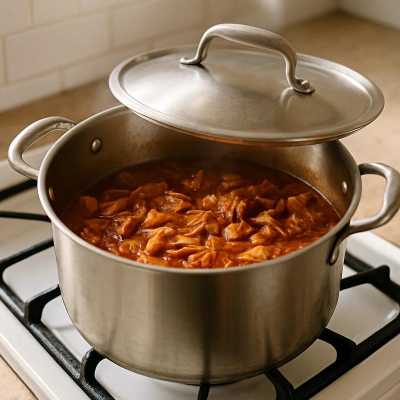 Paso 5 de Birria de Jackfruit