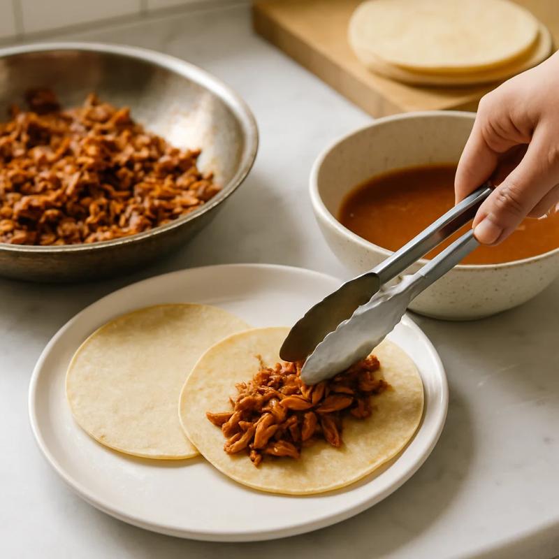 Paso 6 de Birria de Jackfruit