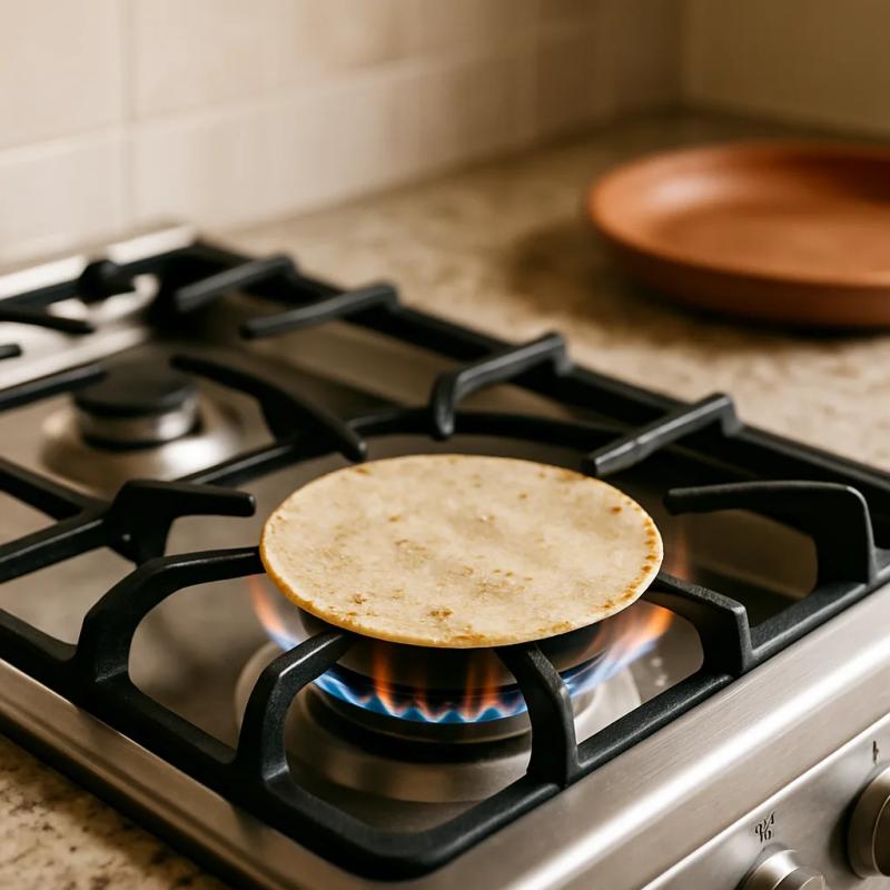 Paso 4 de Tacos de Nopal y Frijol Negro