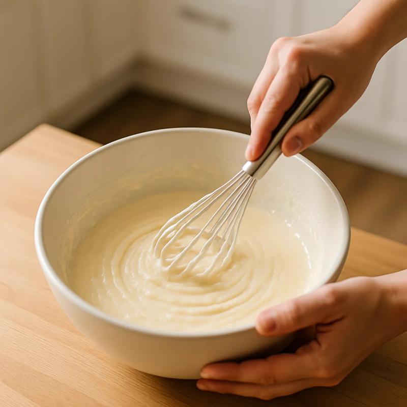 Paso 3 de Queso Vegano Estilo Oaxaca