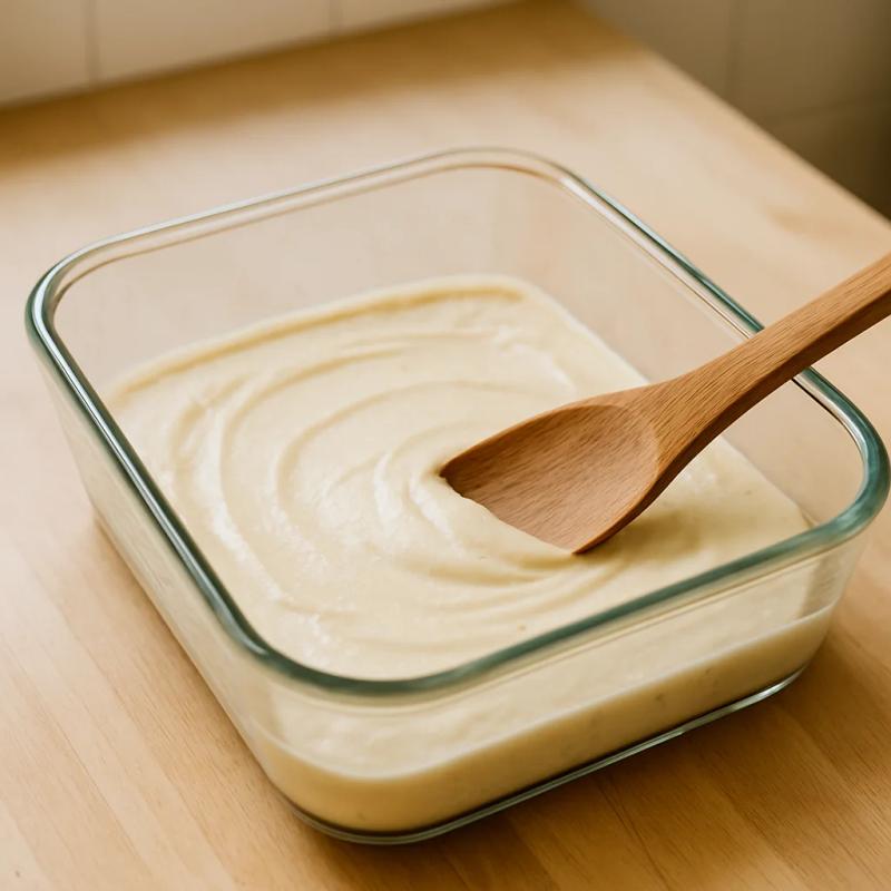 Paso 6 de Queso Vegano Estilo Oaxaca