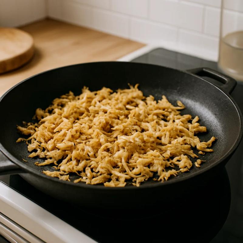 Paso 5 de Carnitas de Coliflor