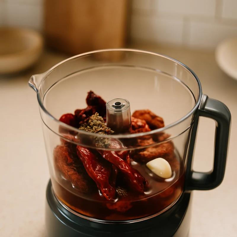 Paso 3 de Chorizo Vegano de Nuez