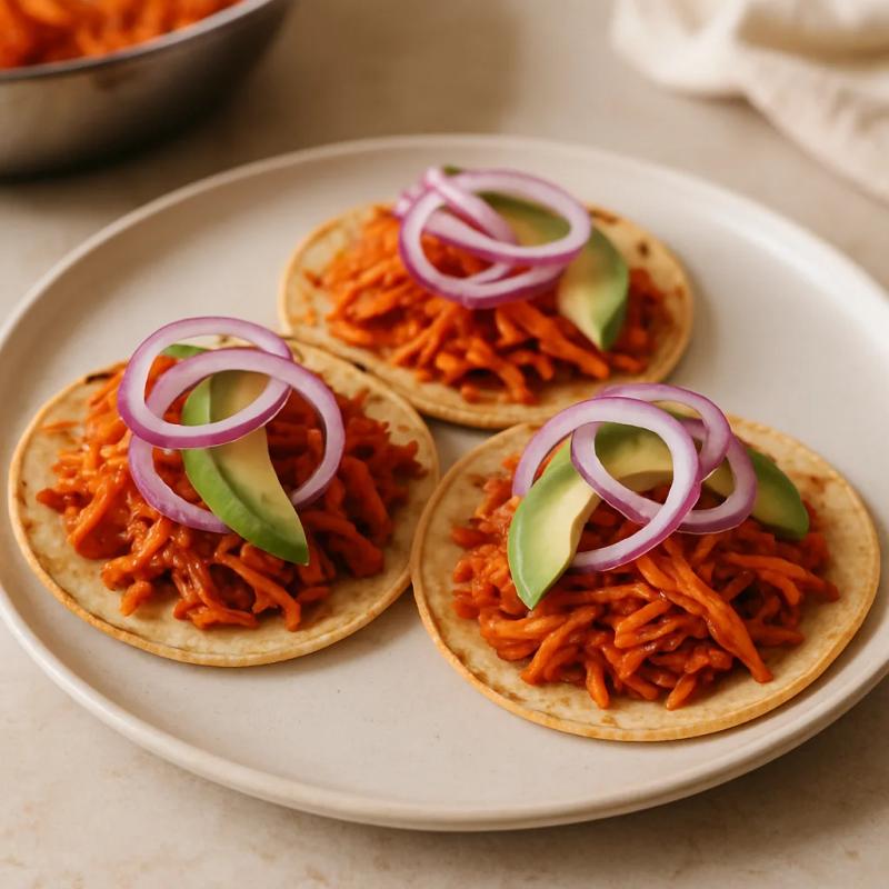 Paso 6 de Tinga de Zanahoria