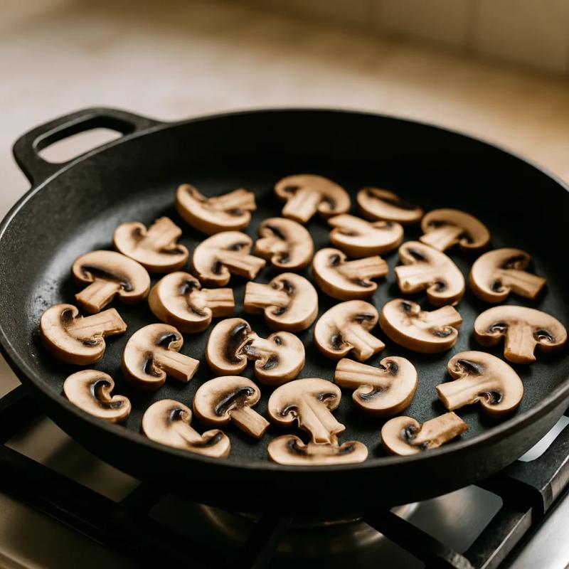 Paso 2 de Tacos de Hongos al Comal