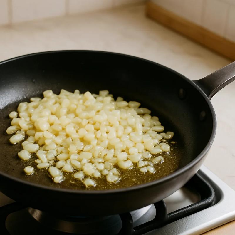 Paso 3 de Machaca Vegana de Setas