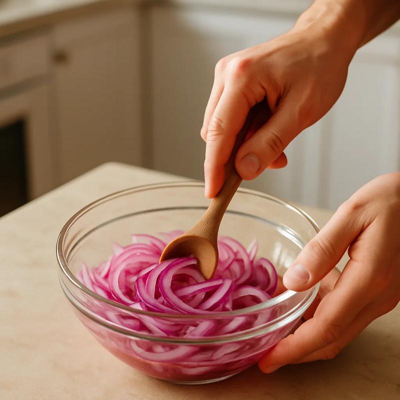 Paso 5 de Taco de Coliflor Adobada