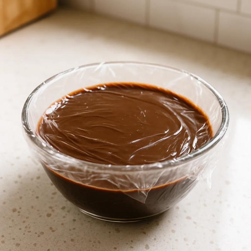 Paso 4 de Trufas de Chocolate Mexicano con Chile