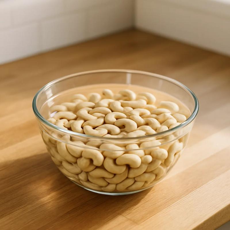 Paso 1 de Crema Agria de Anacardo