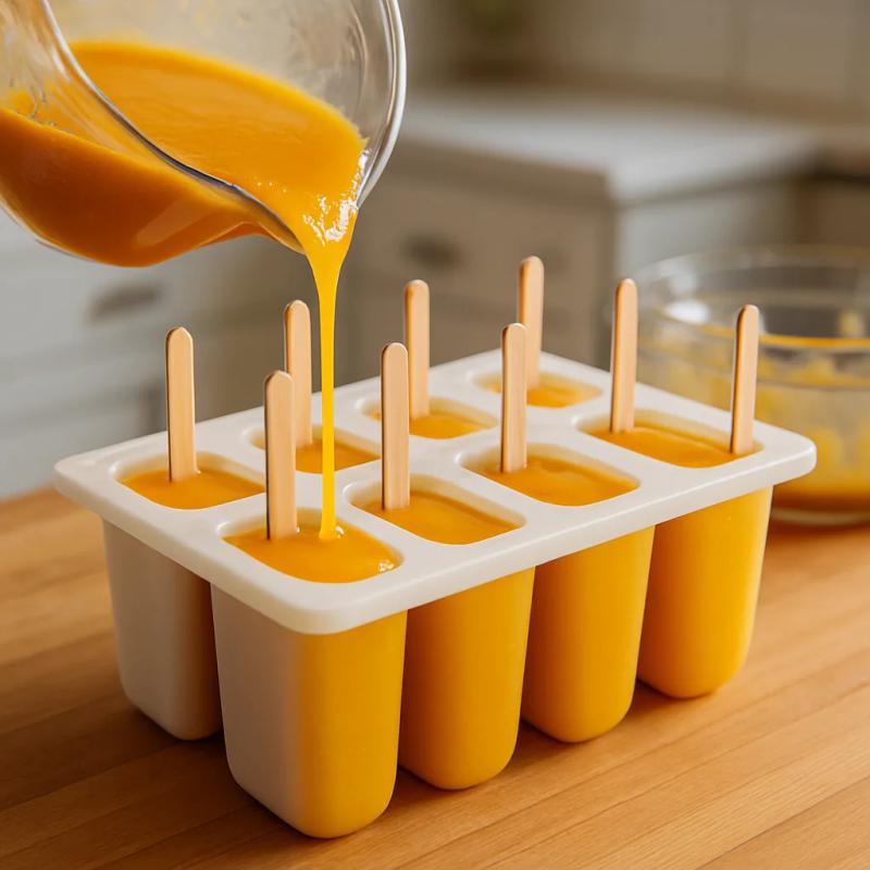 Paso 2 de Paletas de Mango con Chamoy