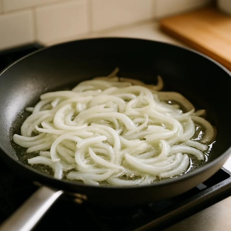 Paso 2 de Tostadas de Tinga de Jackfruit
