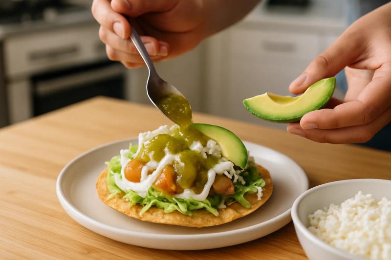 Paso 5 de Tostadas de Cueritos