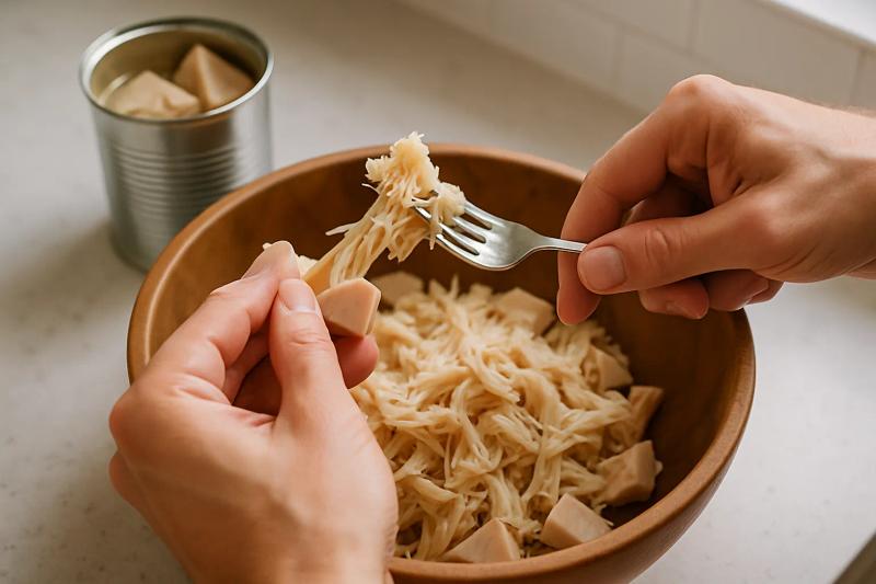 Paso 1 de Jackfruit Barbacoa