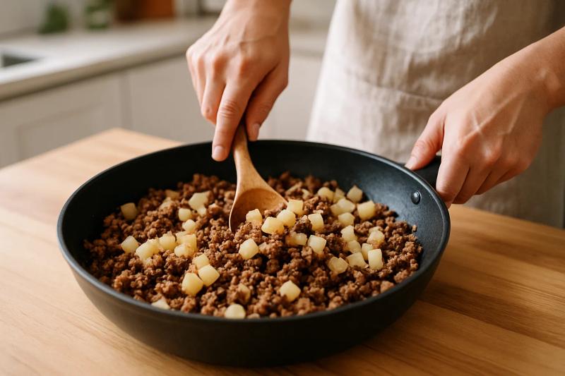 Paso 4 de Pastes Hidalguenses