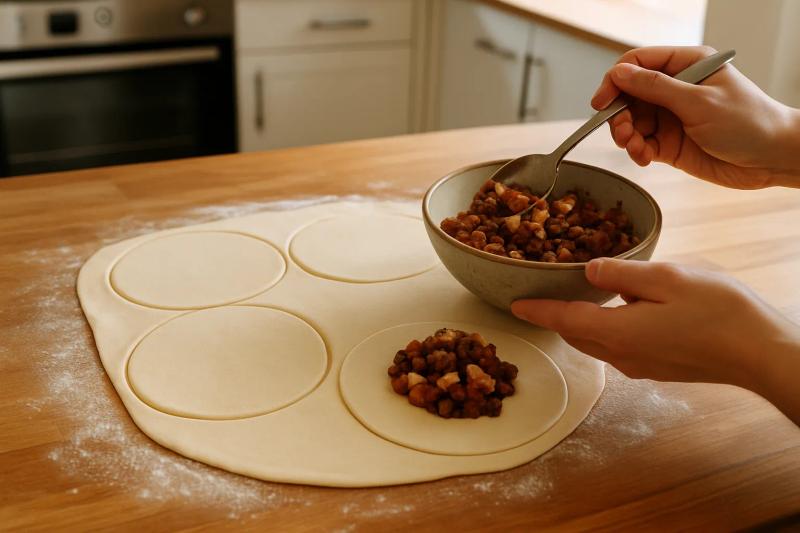 Paso 5 de Pastes Hidalguenses