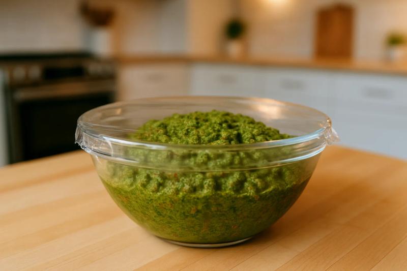 Paso 5 de Chorizo Verde de Toluca