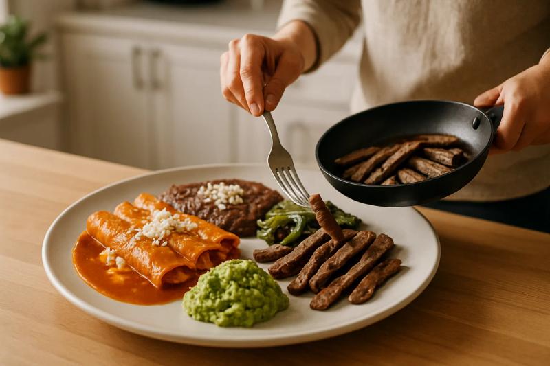 Paso 7 de Carne Asada a la Tampiqueña