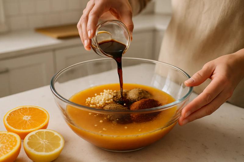 Paso 1 de Arrachera Marinada