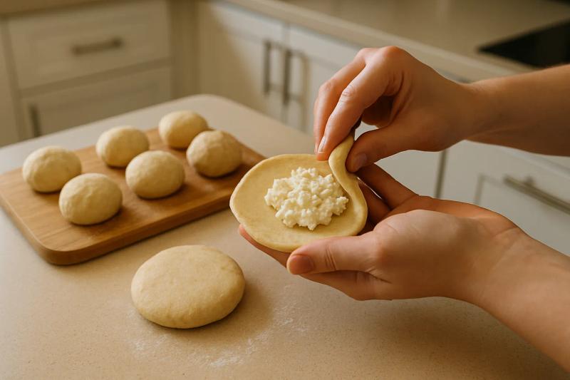 Paso 3 de Gorditas de Requesón