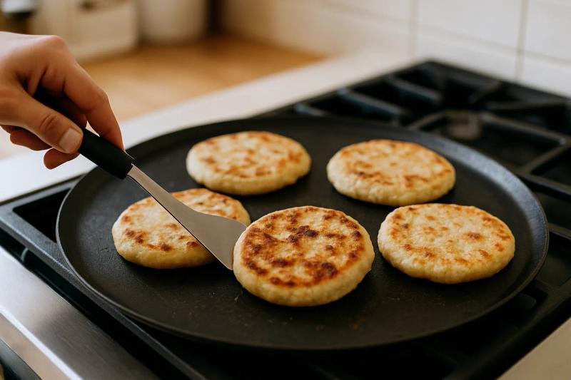 Paso 4 de Gorditas de Requesón