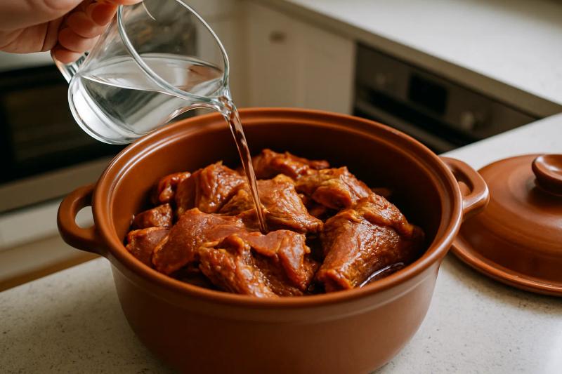 Paso 3 de Chivo Tapeado